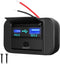 GemCoo 12V RV USB Outlet, 38W PD QC3.0 USB Car Charger Socket with Cover for Car, Bus, RV, ATV, Truck