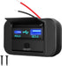 GemCoo 12V RV USB Outlet, 38W PD QC3.0 USB Car Charger Socket with Cover for Car, Bus, RV, ATV, Truck