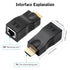 Eiszuso 5e/6, 2-Port RJ45 1080P 30m/98ft, Set PS4, HDMI Extender Over Cat HDMI to Ethernet Network Converter, Supports