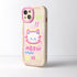 Mouzor 13, Cute Phone Case Compatible with iPhone Big Head Kitty Cat, Animals Cartoon Soft Touch TPU Heavy Duty