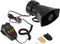 Partol Car Siren Horn 5 Tone - Vehicle Siren Speaker with Mic PA System, 100W Emergency Sound Amplifier