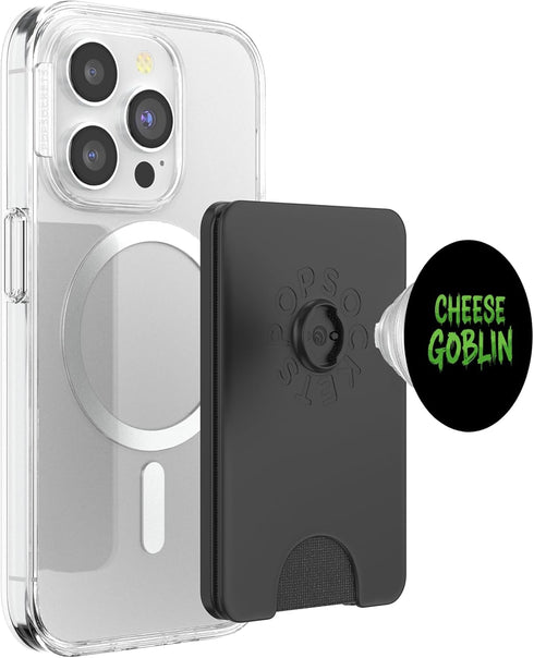 Official Goblin Halloween Costumes Cheese Goblin Funny Food Connoisseur of Fine Cheese Making PopSockets PopWallet