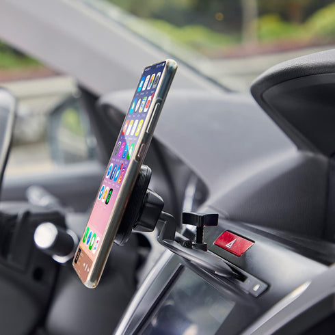 Replacement CD Slot Mount Base for Car Phone Holder, 17.2mm Ball Joint Magnetic GPS Mount