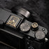 Set xpro2 x100vi xt50 xt30 Alloy-Set) Falling Cherry Blossoms Camera Metal Hot Shoe Cover Shutter Button for Fujifilm