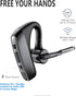 Conambo K18 Wireless Headset Bluetooth V5.1 - Hands-Free Single Ear Bluetooth Headset with Dual Mic Noise Canceling, 16
