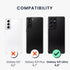 kwmobile Case for Samsung Galaxy S21 Ultra, TPU Silicone Phone Cover with Soft Finish - Black