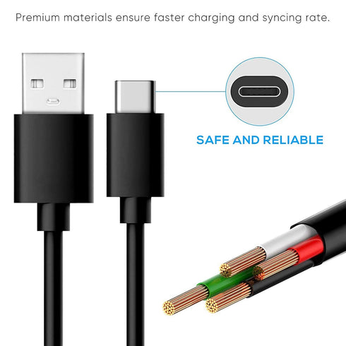 USB C Charger Cable for Marshall Stockwell II, Willen, Emberton, Major IV, Motif, Minor III, Mode II Headphones