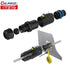 CNLINKO LP-24 RJ45 Connectors, 8P8C Dual Port Circular Connector for Network Connections, IP68 Waterproof M24
