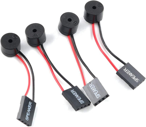 E-outstanding PC Motherboard Buzzer, 4PCS BIOS Alarm Beeper for Award/AMI/POENIX BIOS Internal Code
