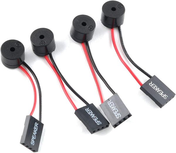 E-outstanding PC Motherboard Buzzer, 4PCS BIOS Alarm Beeper for Award/AMI/POENIX BIOS Internal Code