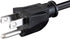 Monoprice Power Cord - NEMA 5-15P to IEC 60320 C13, 18AWG, 8ft, Black