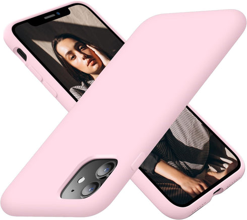 Cordking iPhone 11 Case, Ultra Slim Shockproof Silicone Phone Cover with Soft Anti-Scratch Microfiber Lining, 6.1 inch,