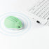 elec Space 2.4G Wireless Mouse, Cute Animal Hamster Shape Silent Mouse with Gift Cable Clip, 3 Buttons for PC, Green