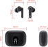 Wireless Earbuds, Bluetooth 5.3 Headphones with Noise Cancelling Mic, IP7 Waterproof, 36H Playtime for Sports, Black