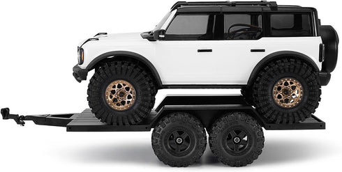 1/18 TRX4M INJORA Utility Trailer with Hitch for RC Crawler Car Upgrade