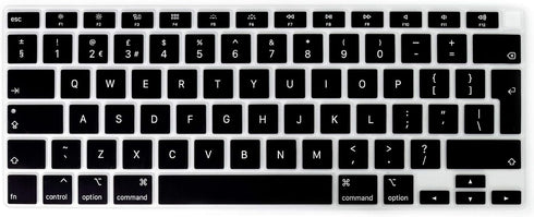 English Language Silicone Keyboard Cover A2179 for MacBook Air 13 inch with Touch ID A2337 M1 Chip EU Version