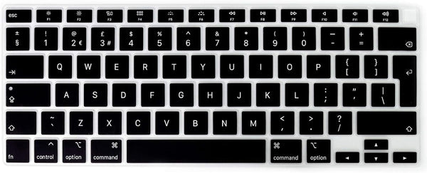 English Language Silicone Keyboard Cover A2179 for MacBook Air 13 inch with Touch ID A2337 M1 Chip EU Version