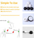 Cable Clips Organizer for Phone Charging Cable, Desktop Cord Clips for USB, Mouse, Headphone, Office, Nightstand