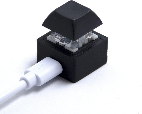 Programmable Macro PC Keyboard, User-Defined USB Button Single Keyboard Switch for Customized Shortcut Combination