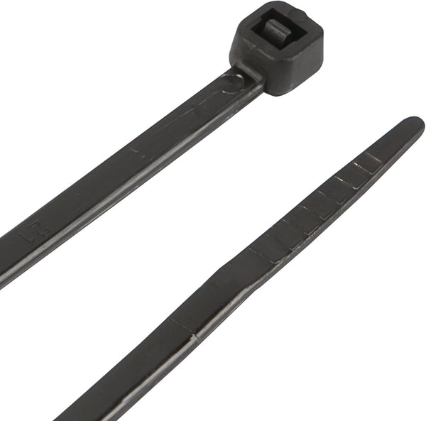 Performance Tool W2924 50pc Cable Tie, 18-Inch, Black, 120 Lbs Tensile Strength