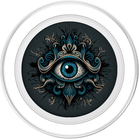 PopSockets MagSafe Evil Eye Yellow Indigo Blue Teal PopGrip for iPhone