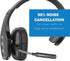 Conambo Bluetooth Headset with Microphone, Trucker Bluetooth Headset with CVC8.0 Noise Cancelling, 35Hrs HD Talktime