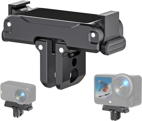 YETAMKR Aluminum Magnetic Quick Release Adapter Mount Compatible with DJI Osmo Action 6
