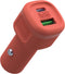 BLACK+DECKER USB C Car Charger, Compact 38W 2-Port Type C Charger with Power Delivery for iPhone 15 14 13 12 Series