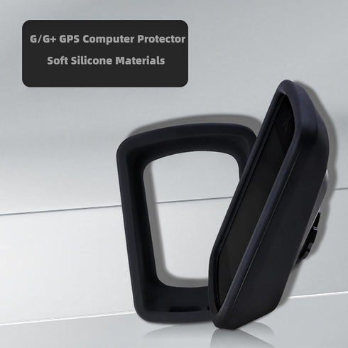 Bike GPS Computer Case, Soft Silicone Cover for G+ Wireless GPS Speedometer, Protective Waterproof Case, Black