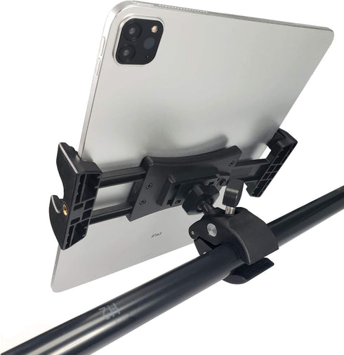 Microphone Music Stand Tablet Smartphone Holder Mount Heavy Duty 360 Degree Swivel Clamp for 3.5 to 13.5in Phone