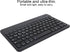 PUSOKEI German Layout 10Inch USB Computer Keyboard for Laptops and PCs (Black)