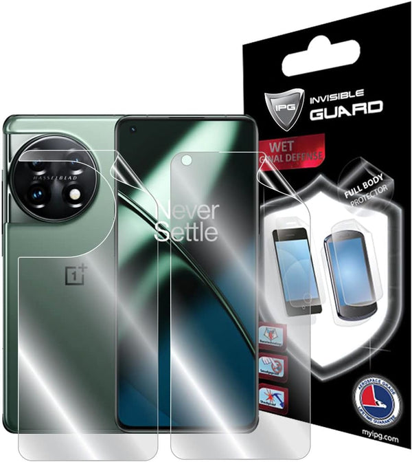 IPG For OnePlus 11 FULL BODY Hydrogel Protector Invisible Touch Screen Sensitive Ultra HD Clear Film Anti Scratch Skin