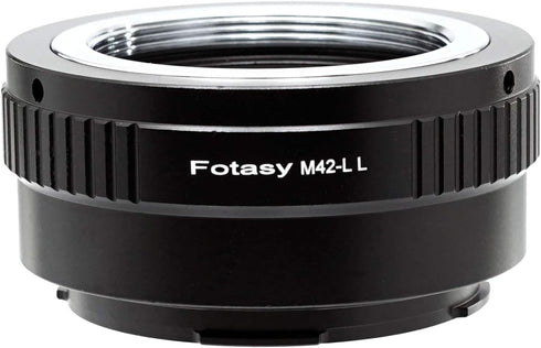 Fotasy M42 42mm S1 S1H S1R S4 S5 SL2 TL2 Adjustable Lens to L Mount Adapter, Screw Mount Lens S Adapter, Compatible