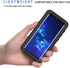 Lanhiem IP68 Waterproof Dustproof Case for Samsung Galaxy S9+ Plus, Built-in Screen Protector, Rugged Full Body