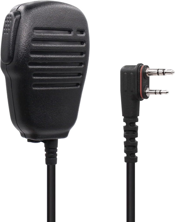 Hm-186ls Small Speaker Microphone for Icom ID-31A ID-51A ID-52A IP100H IP501H with Right Angle 2-Pin Connector
