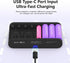 ISDT 8-Bay 1.2V 1.5V LiFePO4 Battery Charger AA AAA Rechargeable Batteries Portable Smart Charger Fast Charging USB