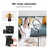 K&F Concept 69" Extendable Light Stand with 1/4" Screw, 360° Ball Head Mini Tripod for Camera, Phone, Projectors
