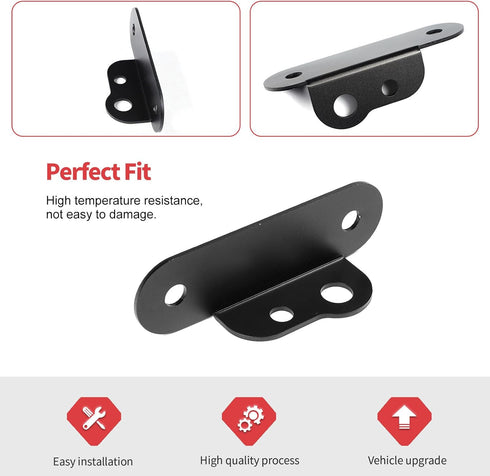 Tailgate Hinge CB Antenna Mount for Jeep Wrangler JL & Unlimited 2018-2023