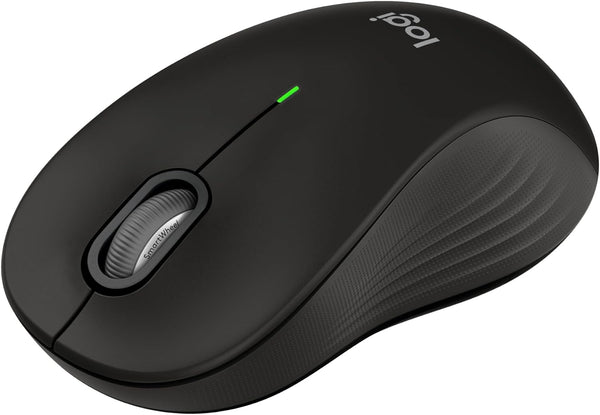 Logitech Signature M550 L Full Size Wireless Mouse, Silent Clicks, Bluetooth, Multi-Device Compatibility, Black