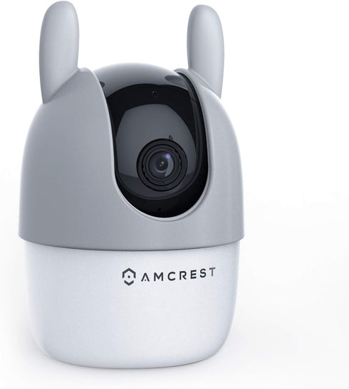 Amcrest ASH21 Silicone Cover, Bunny Camera Skin for ASH21, Grey