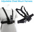 Accessories Kit for GoPro Hero 9, Insta360 One X4/X3/X2/X, Quick Release Head Strap, Chest Mount, 360 Wrist Strap