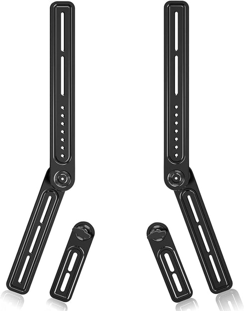 Universal Sound Bar TV Mount Bracket by XINLEI SBR301, Fits Most 23 to 65 Inch TVs, Up to 22 lbs