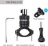 SUREWO Bike Mount for GoPro Hero 12/11/10/9/8/7/6/5 Black, Aluminum Handlebar Mount for Action Cameras