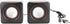 Mini USB Stereo Computer Speaker, 3.5mm Jack Wired Speaker for Desktop Laptop PC, Compact USB Charging