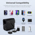 RoyPow AC to DC Converter, 110V/120V to 12V, 36W USB C Charger with 3-Ports Wall Charger for iPhone, iPad