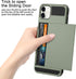 Vofolen Case for iPhone 11 - Wallet Card Holder with ID Slot, Anti-Scratch Dual Layer Hybrid TPU Bumper