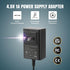 Lenink 3 AC Power Supply Adapter for AA Battery, AA Battery Replacement Adapter for LED Light, Decorations (Black)