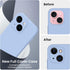 FireNova iPhone 15 Case - Light Blue Silicone, 6.1", with Camera Protection & 2 Screen Protectors, Soft Microfiber