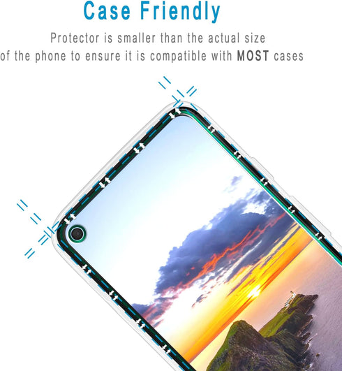 HPTech Tempered Glass Screen Protector for Google Pixel 4a (5G) - 2 Pack, Anti-Scratch, Bubble-Free Protection