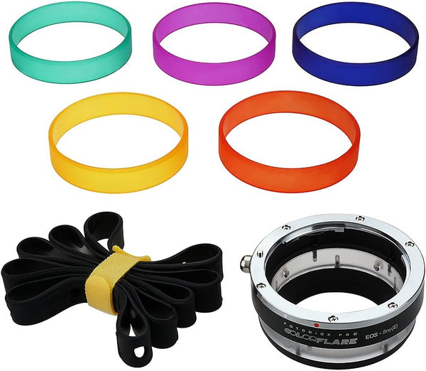 Fotodiox ArtFX ColorFlare Adapter for Canon EOS (EF/EF-S) D/SLR Lens to Sony Alpha
